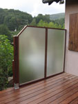 pare-vue de restaurant