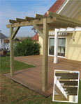 pergolas en bois