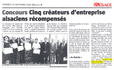 Article l'Alsace du 15 septembre 2006