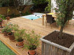 terrasse et spa