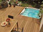terrasse  et spa