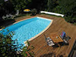 terrasse et spa