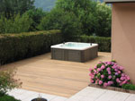 terrasse et spa