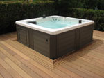 terrasse et spa
