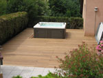 terrasse et spa