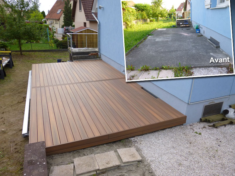 La terrasse en bois composite est une solution à la fois écologique La terrasse en bois composite est une solution à la fois écologique