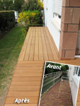 terrasse en bois