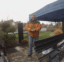 pergola sous la pluie à Brumath