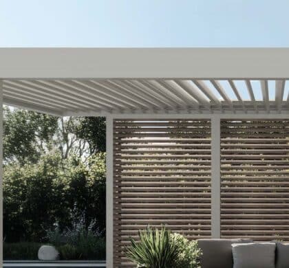 Pergola bioclimatique nouvelle génération